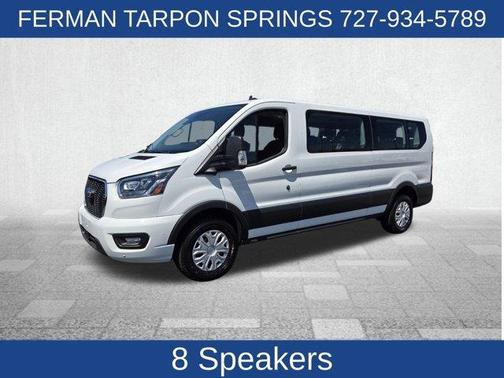 Oxford White 2023 Ford Transit-350 XLT