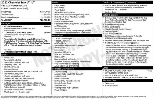 2022 Chevrolet Trax LT