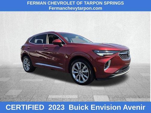 Cinnabar Metallic 2023 Buick Envision Avenir