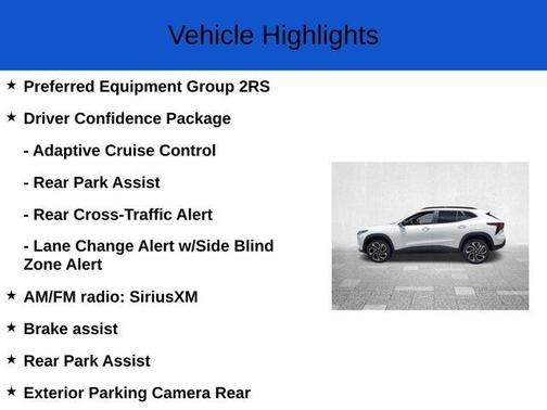 2025 Chevrolet Trax 2RS