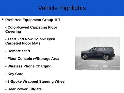 2026 Chevrolet Tahoe LT