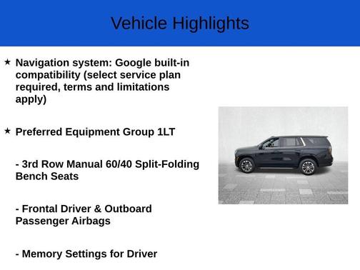 2026 Chevrolet Tahoe LT