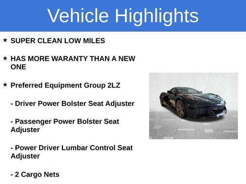 2025 Chevrolet Corvette Z06