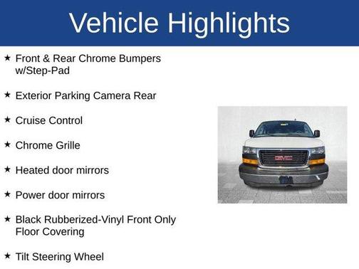 2023 GMC Savana 2500 Work Van