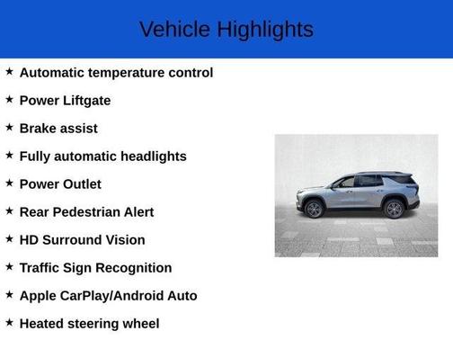 2025 Chevrolet Traverse LT