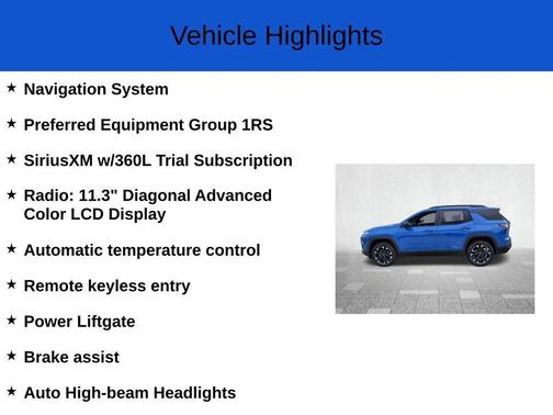 2026 Chevrolet Equinox RS