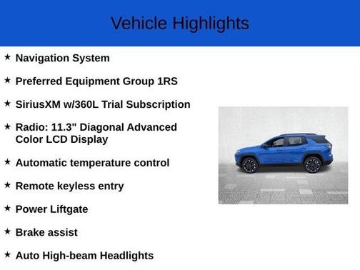 2026 Chevrolet Equinox RS