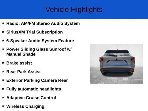 2025 Chevrolet Trax 2RS