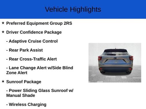 2025 Chevrolet Trax 2RS