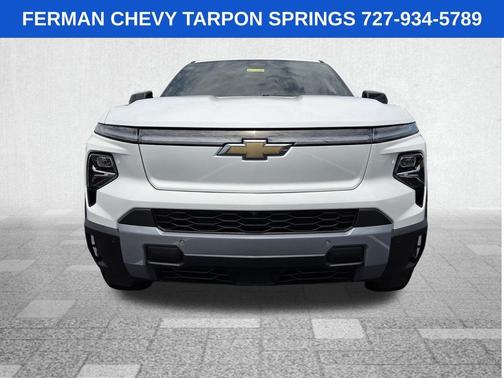 Summit White 2026 Chevrolet Silverado EV LT