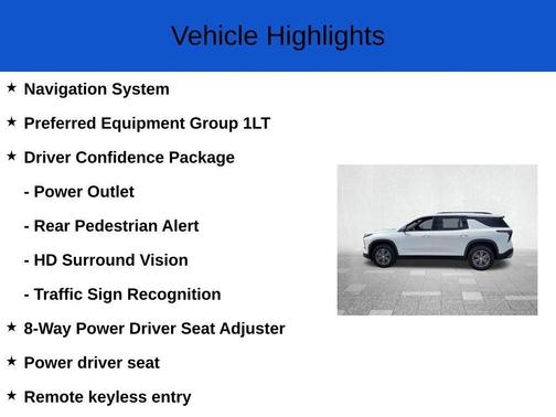 2025 Chevrolet Traverse LT