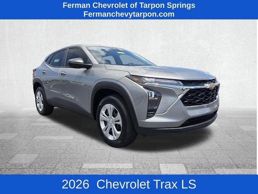 Sterling Gray Metallic 2026 Chevrolet Trax LS