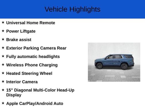 2026 Chevrolet Tahoe High Country