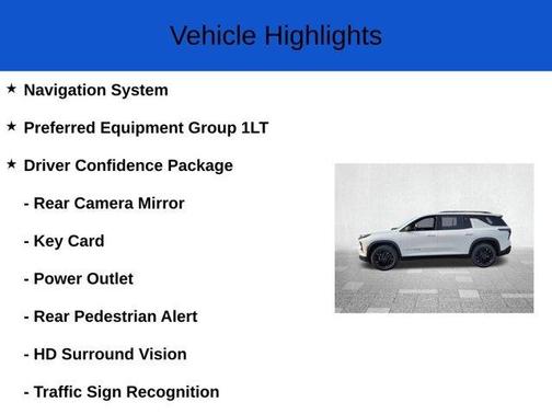 2026 Chevrolet Traverse LT