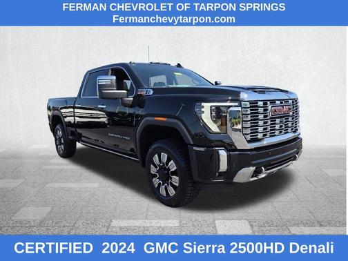 Onyx Black 2024 GMC Sierra 2500 Denali