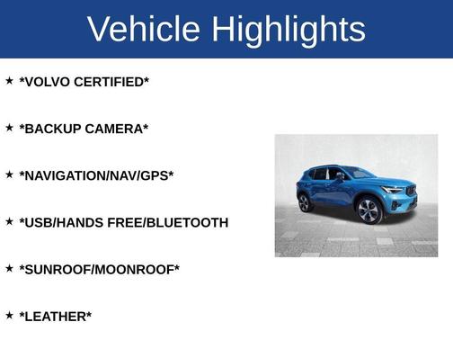 2025 Volvo XC40 B5 Plus Dark Theme