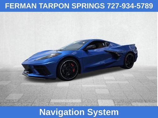 Elkhart Lake Blue Metallic 2023 Chevrolet Corvette Stingray w/2LT