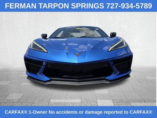 Elkhart Lake Blue Metallic 2023 Chevrolet Corvette Stingray w/2LT
