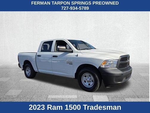 Bright White Clearcoat 2023 RAM 1500 Classic Tradesman