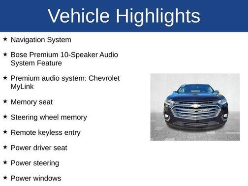 2020 Chevrolet Traverse High Country