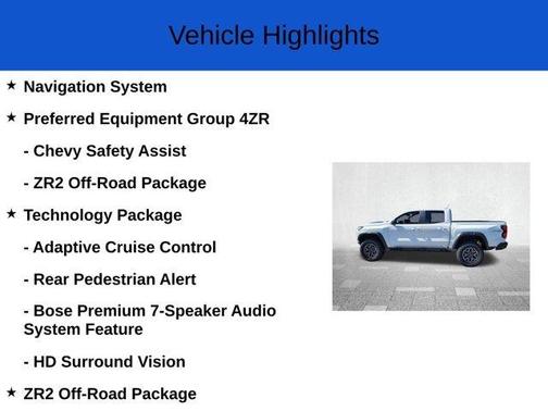 2026 Chevrolet Colorado ZR2