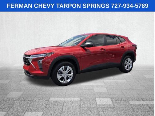 Red 2026 Chevrolet Trax LS