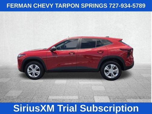 Red 2026 Chevrolet Trax LS