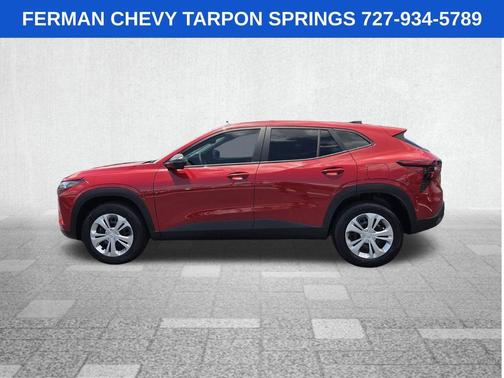 Red 2026 Chevrolet Trax LS