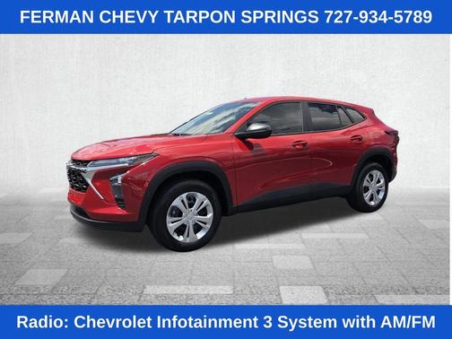 Red 2026 Chevrolet Trax LS