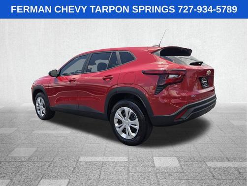 Red 2026 Chevrolet Trax LS