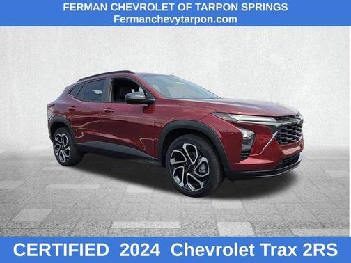 Crimson Metallic 2024 Chevrolet Trax 2RS