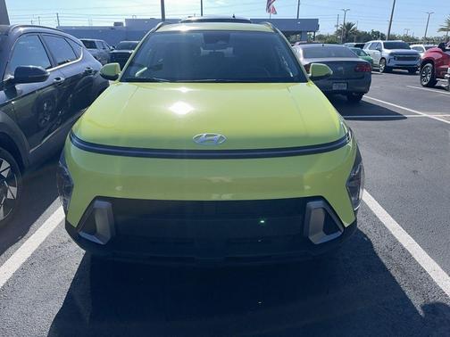 Yellow 2024 Hyundai KONA SEL