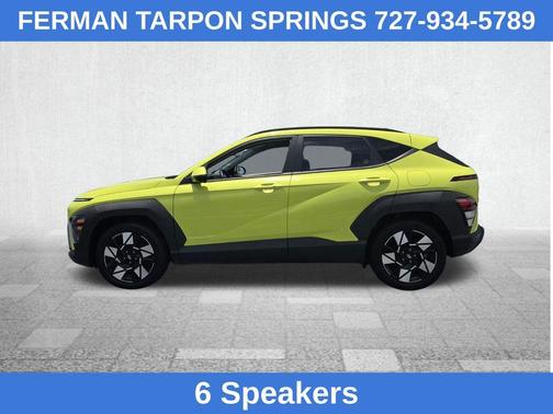 Yellow 2024 Hyundai KONA SEL