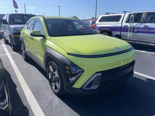 Yellow 2024 Hyundai KONA SEL