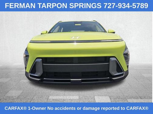 Yellow 2024 Hyundai KONA SEL