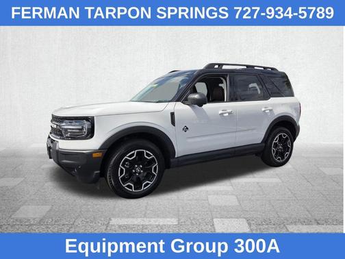 Oxford White 2025 Ford Bronco Sport Outer Banks