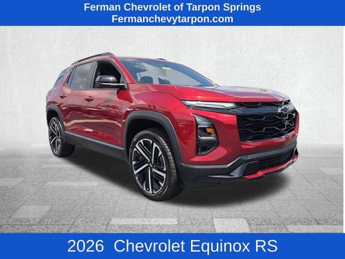Radiant Red 2026 Chevrolet Equinox RS