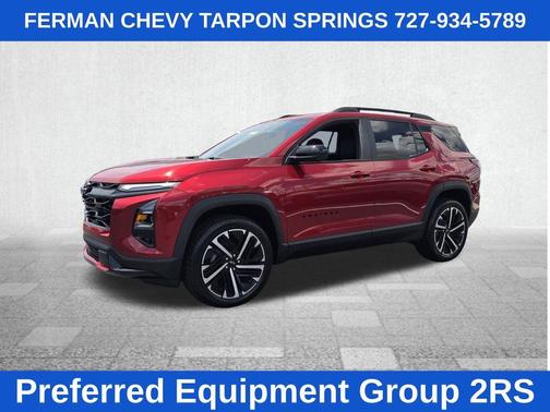 Radiant Red 2026 Chevrolet Equinox RS