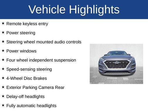 2019 Hyundai TUCSON SE