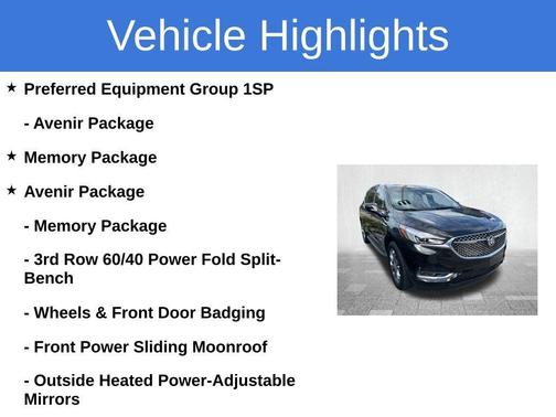 2021 Buick Enclave Avenir