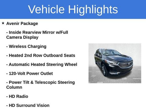 2021 Buick Enclave Avenir
