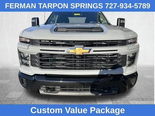 Slate Gray Metallic 2024 Chevrolet Silverado 2500 Custom
