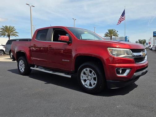 Red Rock Metallic 2016 Chevrolet Colorado LT
