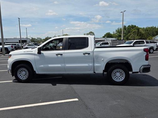 Summit White 2023 Chevrolet Silverado 1500 WT