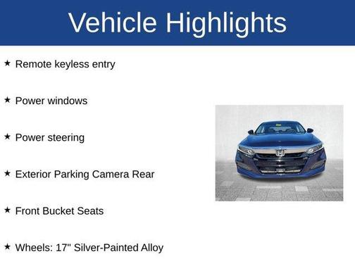 2020 Honda Accord LX 1.5T