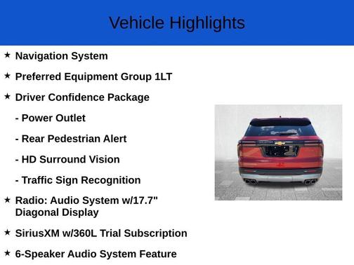 2025 Chevrolet Traverse LT