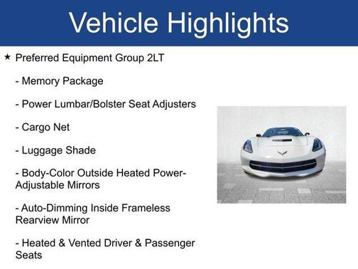 2014 Chevrolet Corvette Stingray Z51
