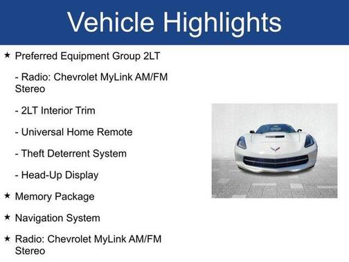 2014 Chevrolet Corvette Stingray Z51