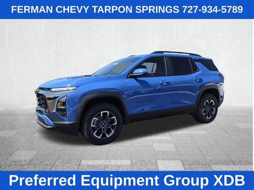 Reef Blue Metallic 2026 Chevrolet Equinox ACTIV