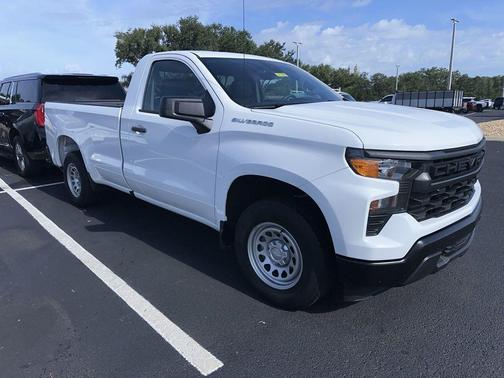 Summit White 2023 Chevrolet Silverado 1500 WT